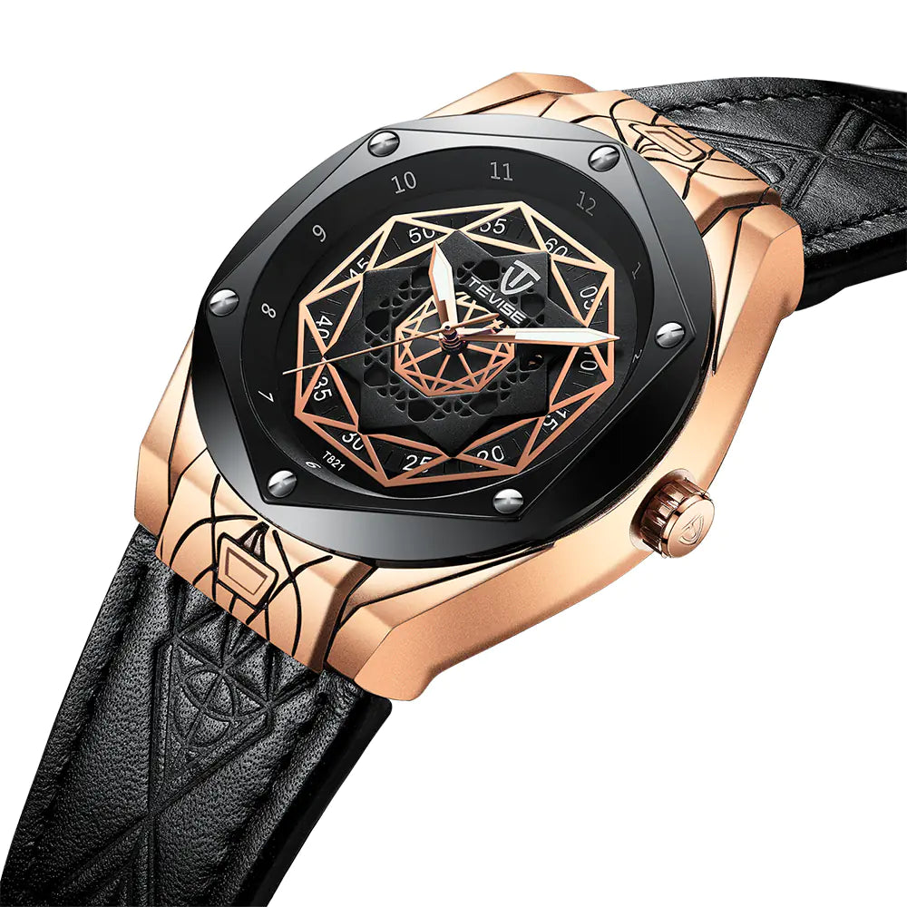 Montre Automatique Homme Tevise Spider – Étanche & Élégante