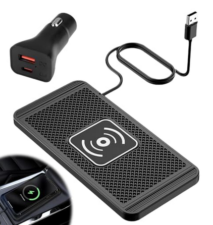 Chargeur Voiture 15W Sans Fil – iPhone & Android