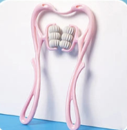 Masseur Cervical Manuel à 6 Roues – Soulagement Cou, Dos & Épaules