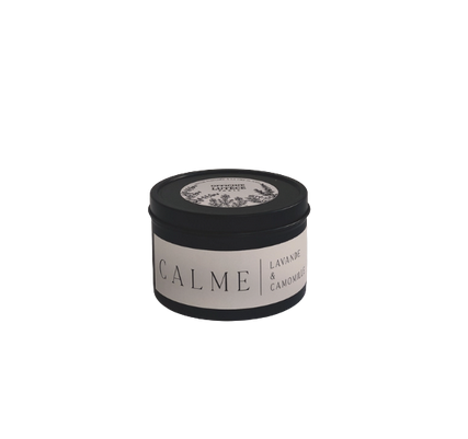 Bougie "Calme" – Lavande & Camomille