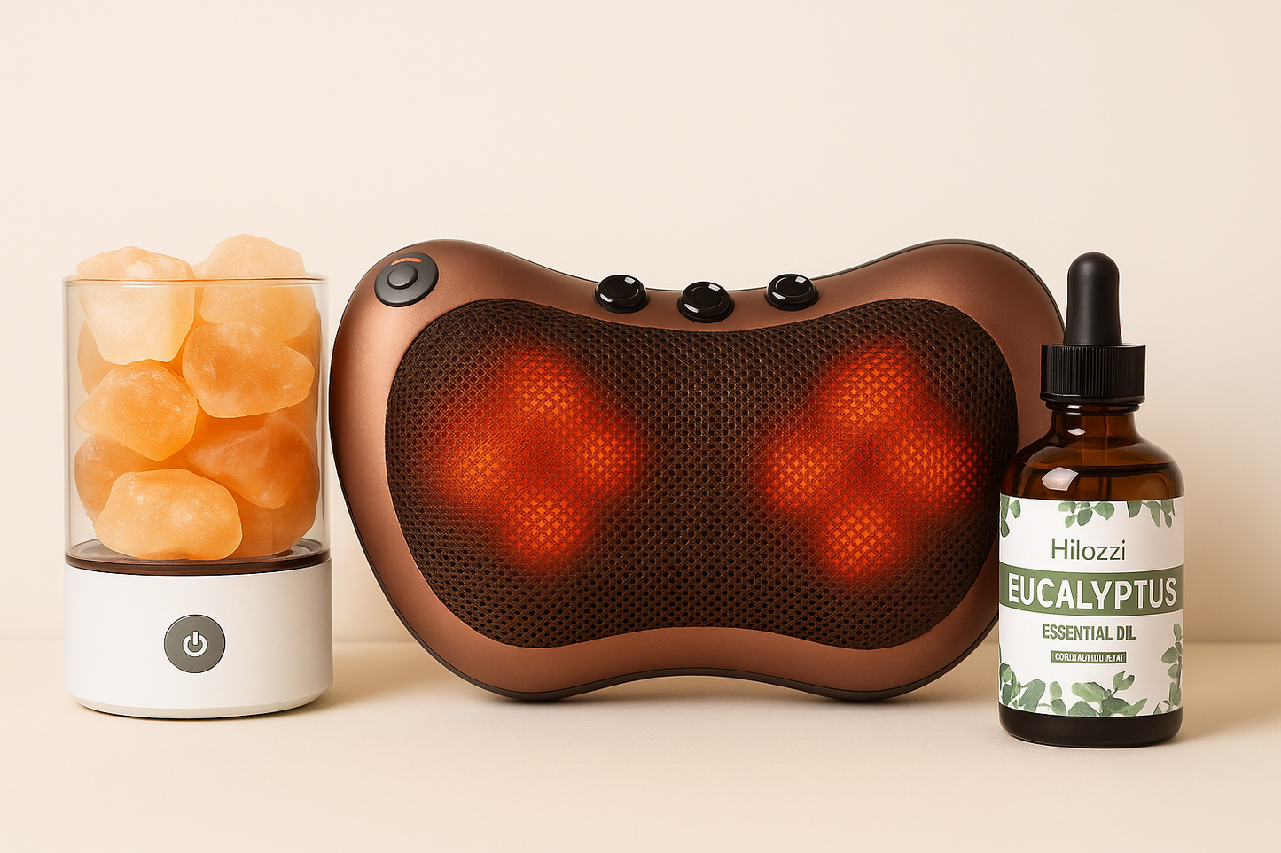 Pack Détente Suprême – Massage Classique ou Premium, Lampe & Huiles Essentielles