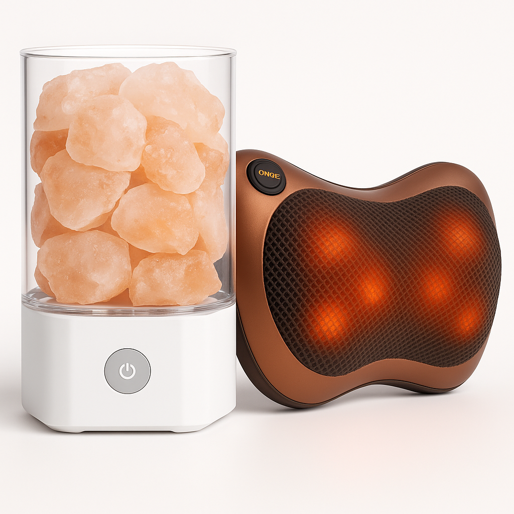 Pack Détente Suprême – Massage Classique ou Premium, Lampe & Huiles Essentielles