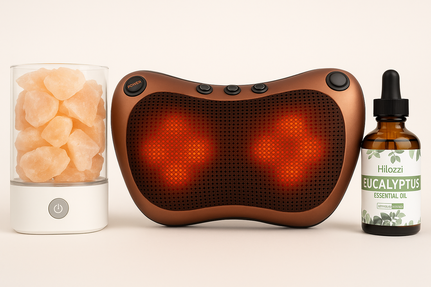 Pack Détente Suprême – Massage Classique ou Premium, Lampe & Huiles Essentielles
