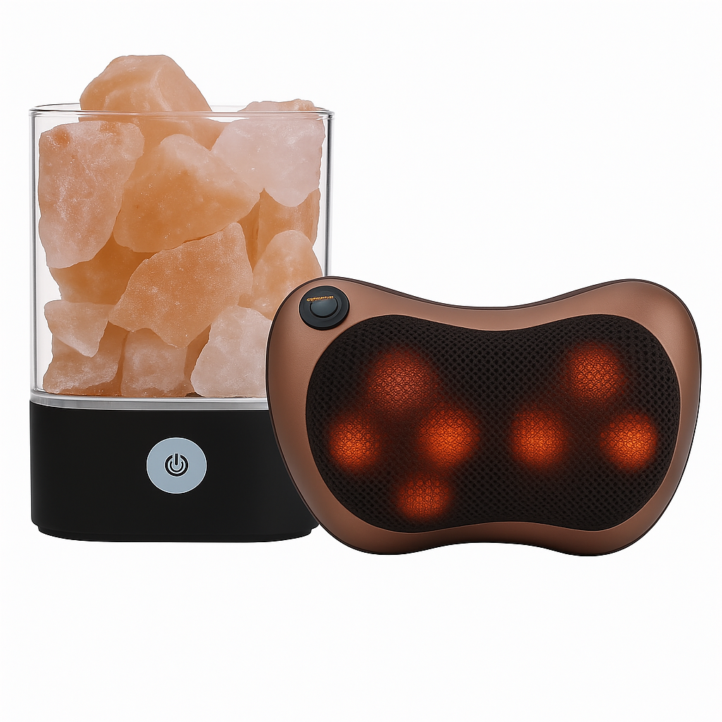Pack Détente Suprême – Massage Classique ou Premium, Lampe & Huiles Essentielles