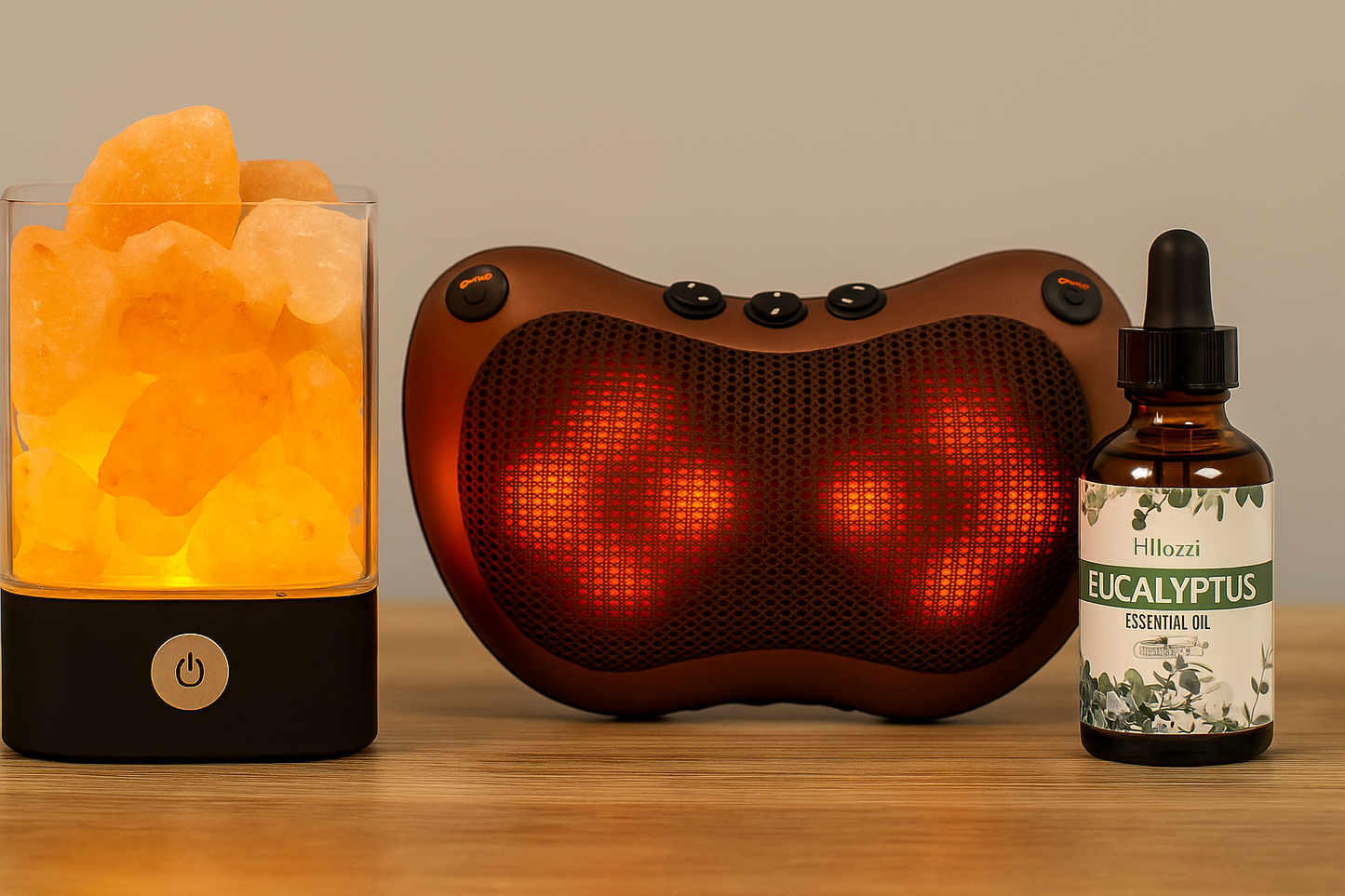 Pack Détente Suprême – Massage Classique ou Premium, Lampe & Huiles Essentielles