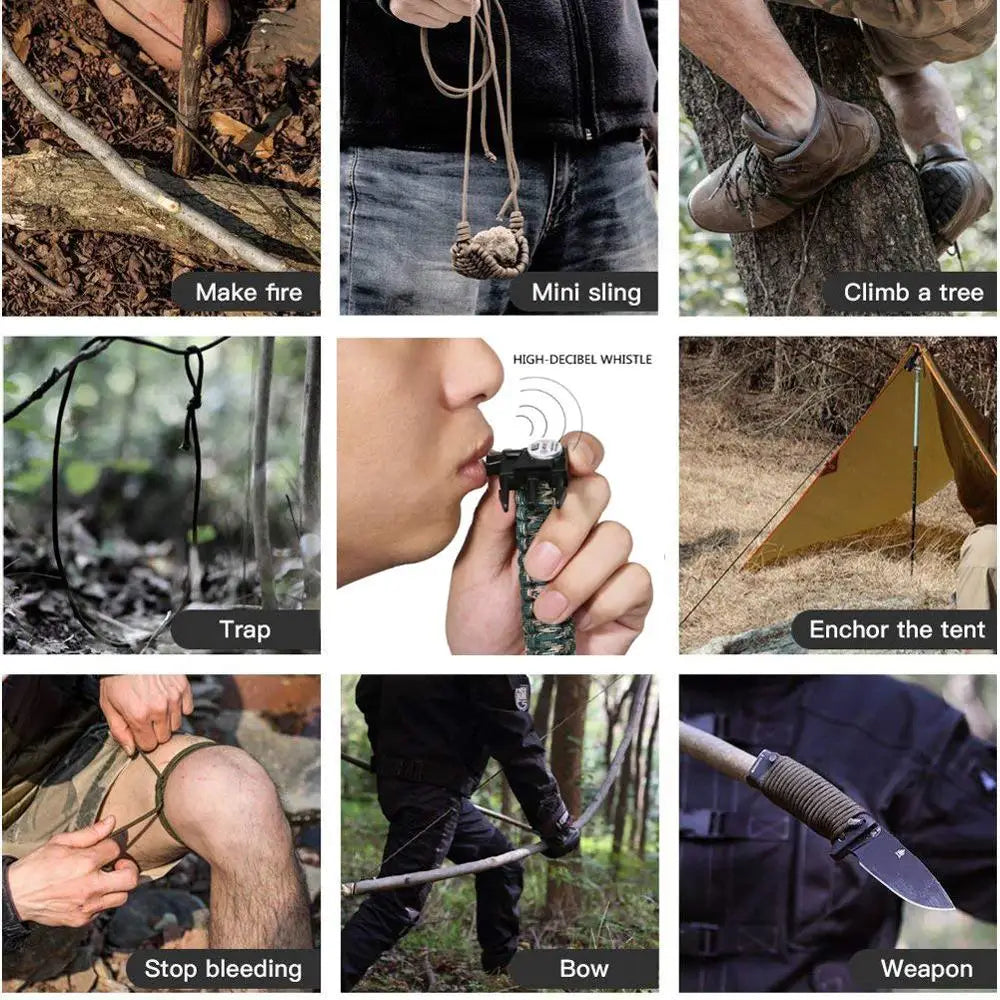 Bracelet Tactique 21-en-1 – Survie & Aventure