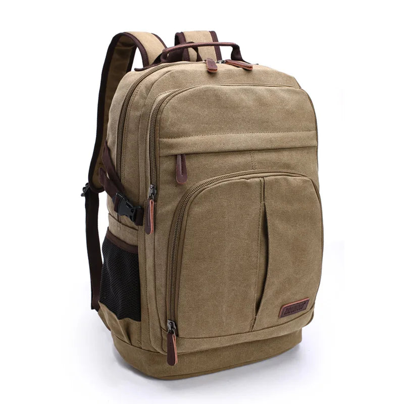 Sac à dos homme multifonction 20-35L canvas