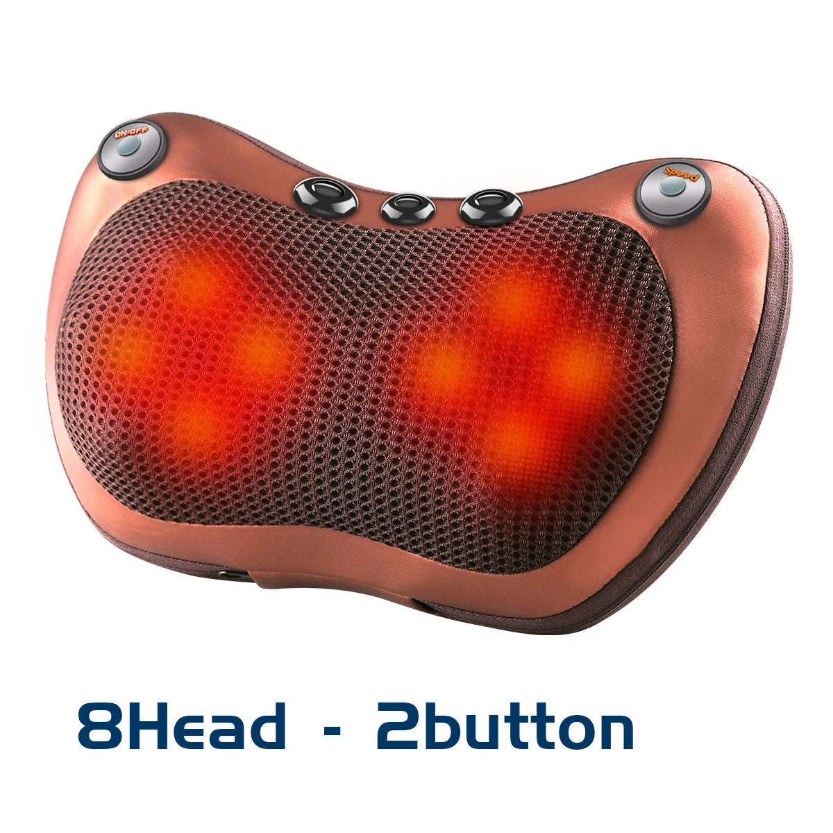 Oreiller de Massage Shiatsu Chauffant – Relaxation Nuque, Dos & Épaules