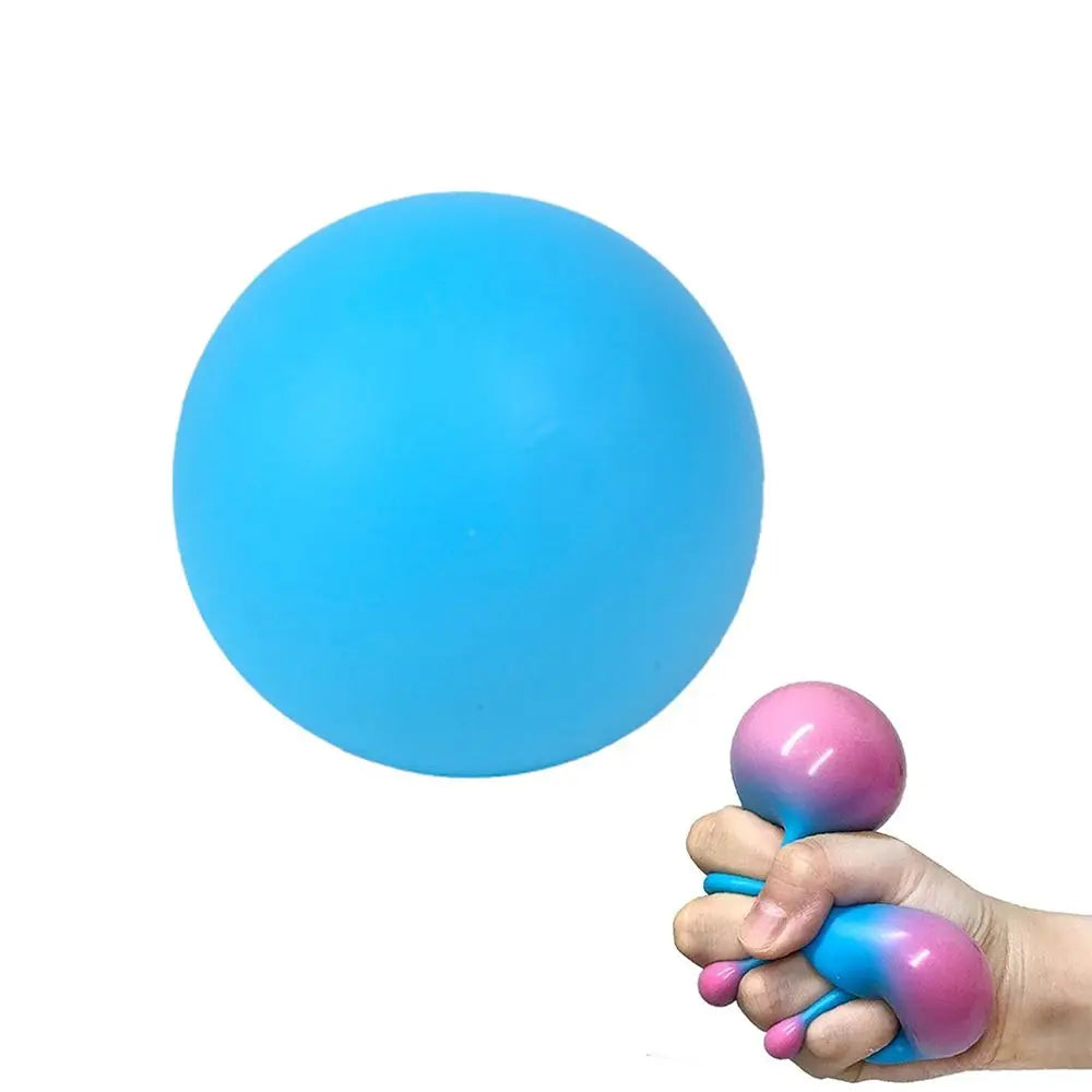Balle Anti-Stress Sensorielle à Presser – Perles d’Eau Colorées pour Enfants et Adultes