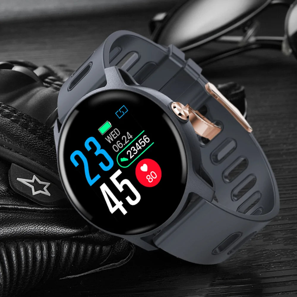 Montre Connectée S08 – Cardio, Sport, Étanche IP68