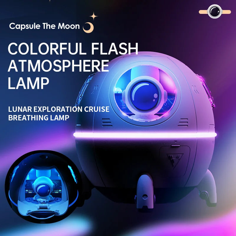 Humidificateur Astronaute USB – LED & Diffuseur d'Arômes