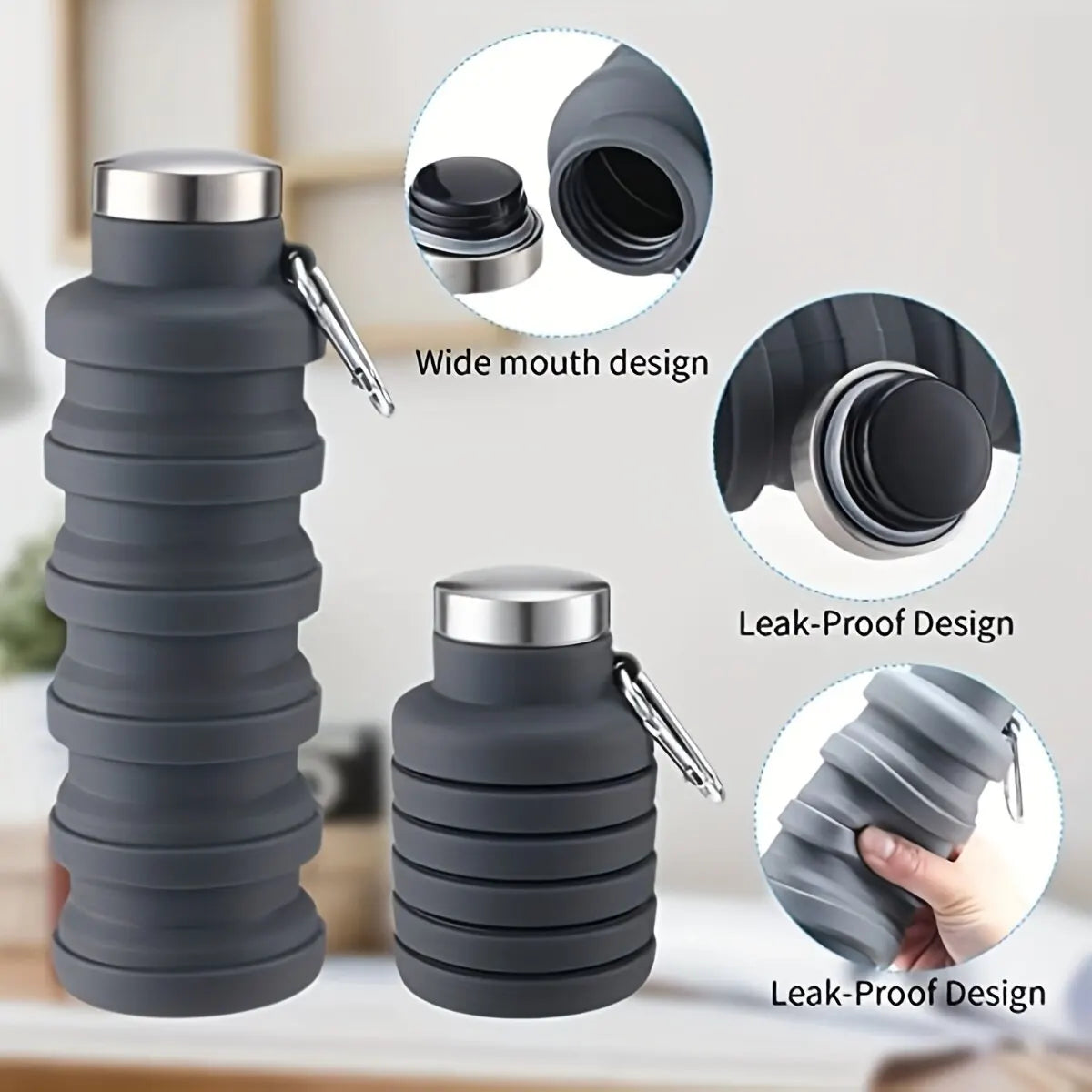 Gourde Pliable Ultra-Légère™
