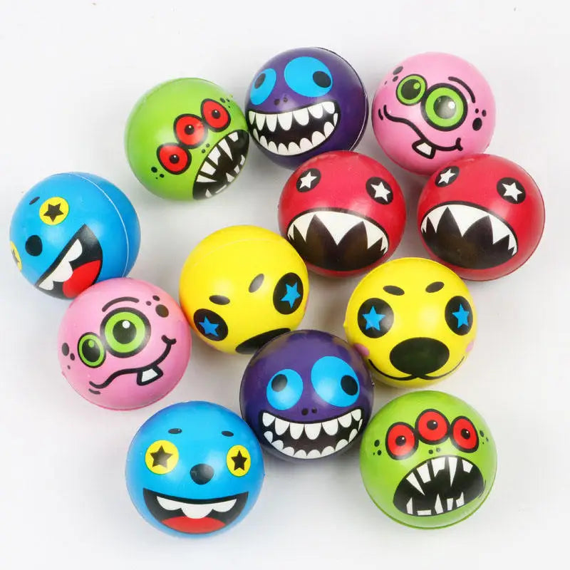 12 Balles Anti-Stress – Idéal Cadeau, Fête & École