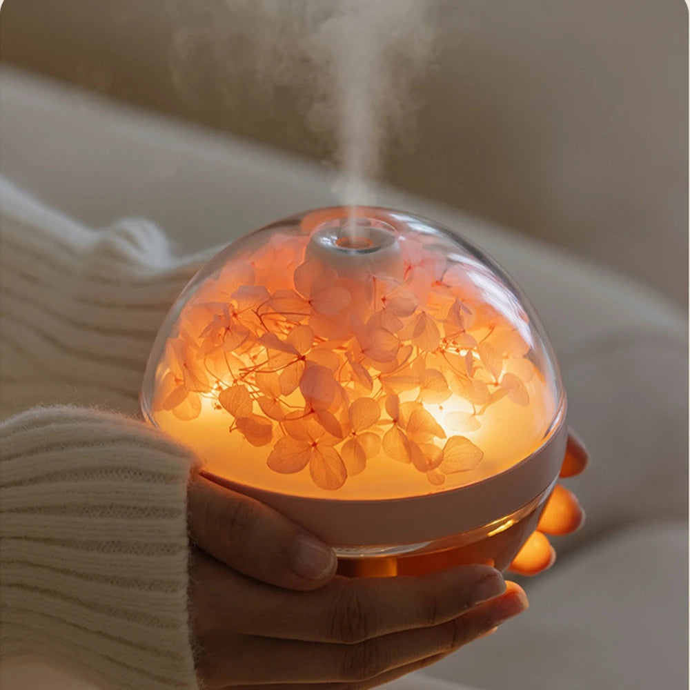 Diffuseur Floral Ultrasonique – Ambiance Zen & Humidification Élégante