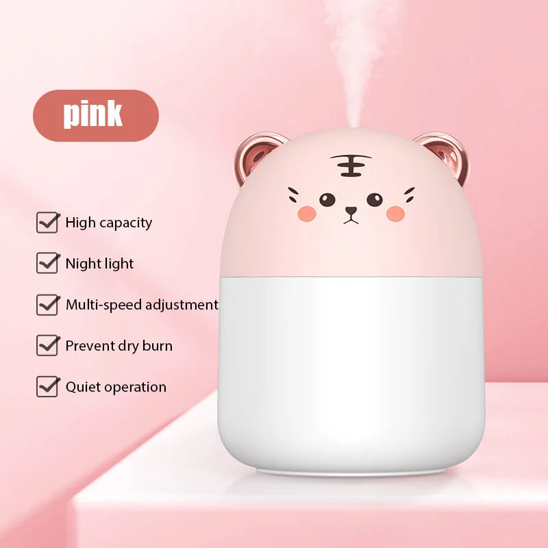 Mini Humidificateur USB 250ML – Brume & Arômes