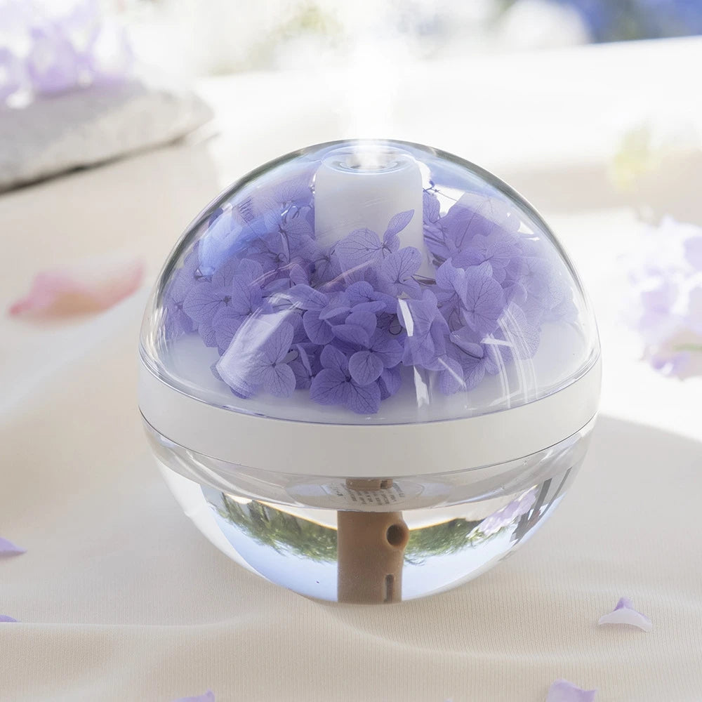 Diffuseur Floral Ultrasonique – Ambiance Zen & Humidification Élégante