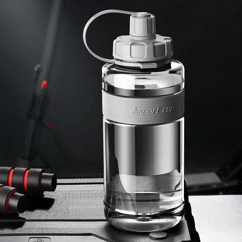 Gourde 2L avec Paille – Grande Capacité École & Sport | Eco-Friendly