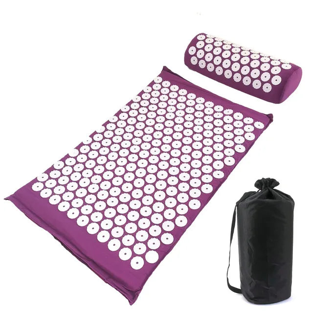 Coussin de Massage Yoga – Relaxation Dos & Nuque