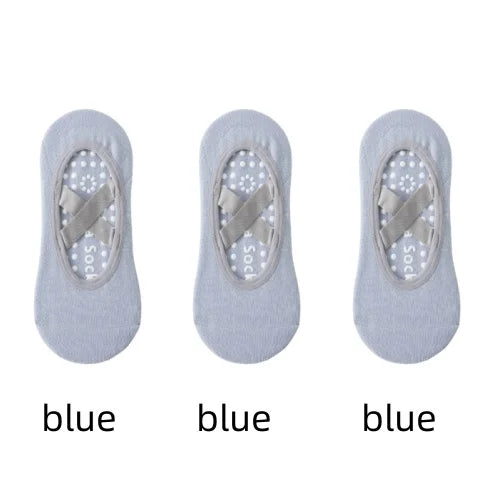 Chaussettes Antidérapantes Femme – Yoga, Pilates & Fitness