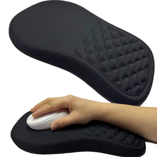 Tapis de souris ergonomique à mousse mémoire
