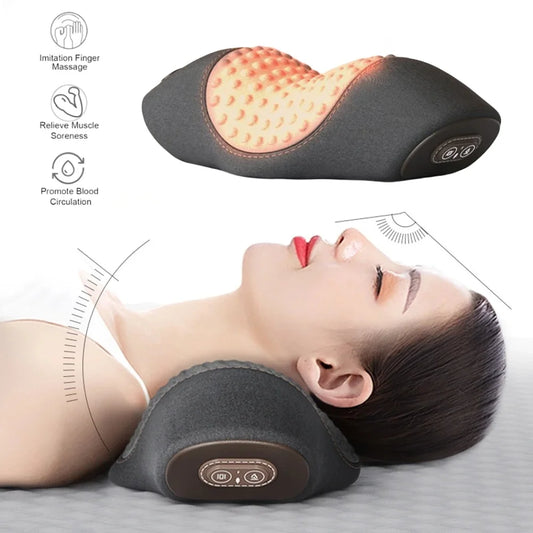 Oreiller de Massage Chauffant – Relaxation Profonde à Domicile