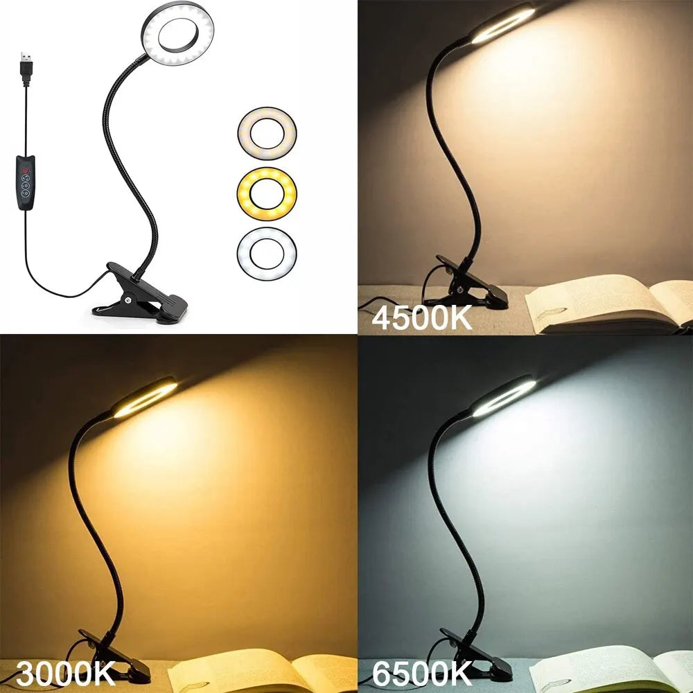 Lampe LED Rechargeable – Confort Visuel & USB