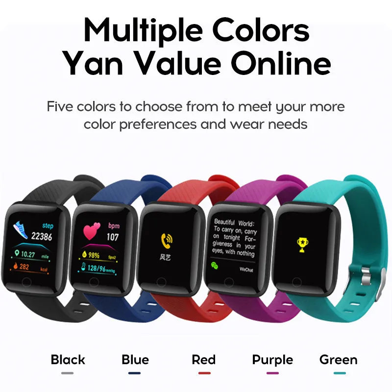 Montre Connectée Y68 Enfant – Suivi Cardio & Activité au Quotidien