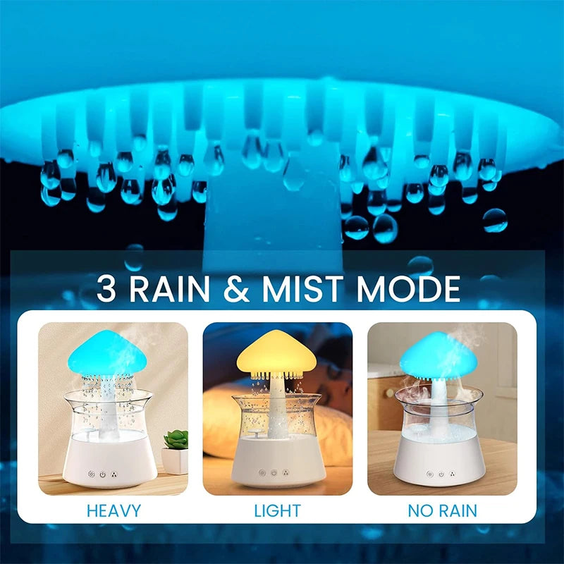 Humidificateur Pluie & Veilleuse