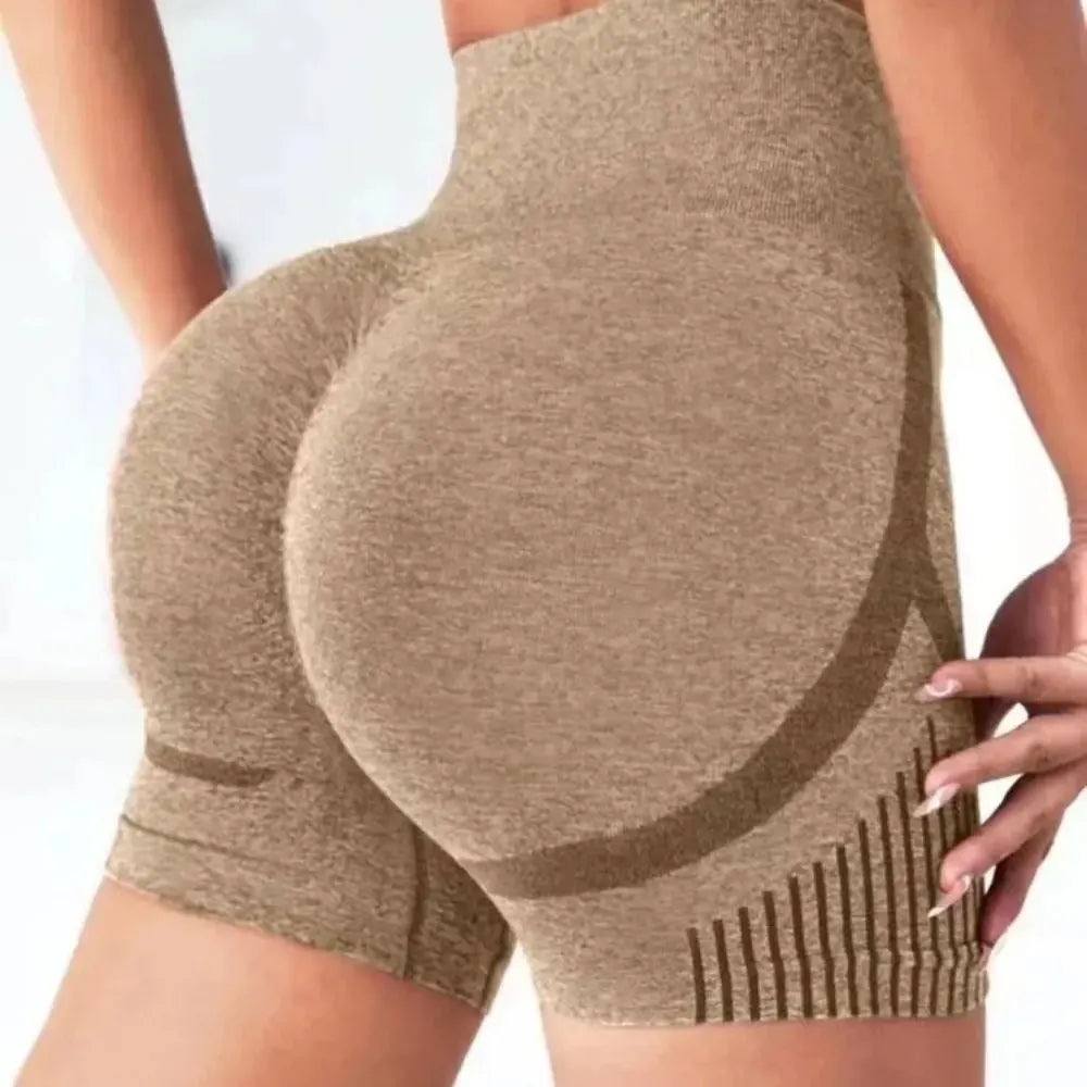 Short Taille Haute Femme – Yoga & Fitness Confort Sculptant