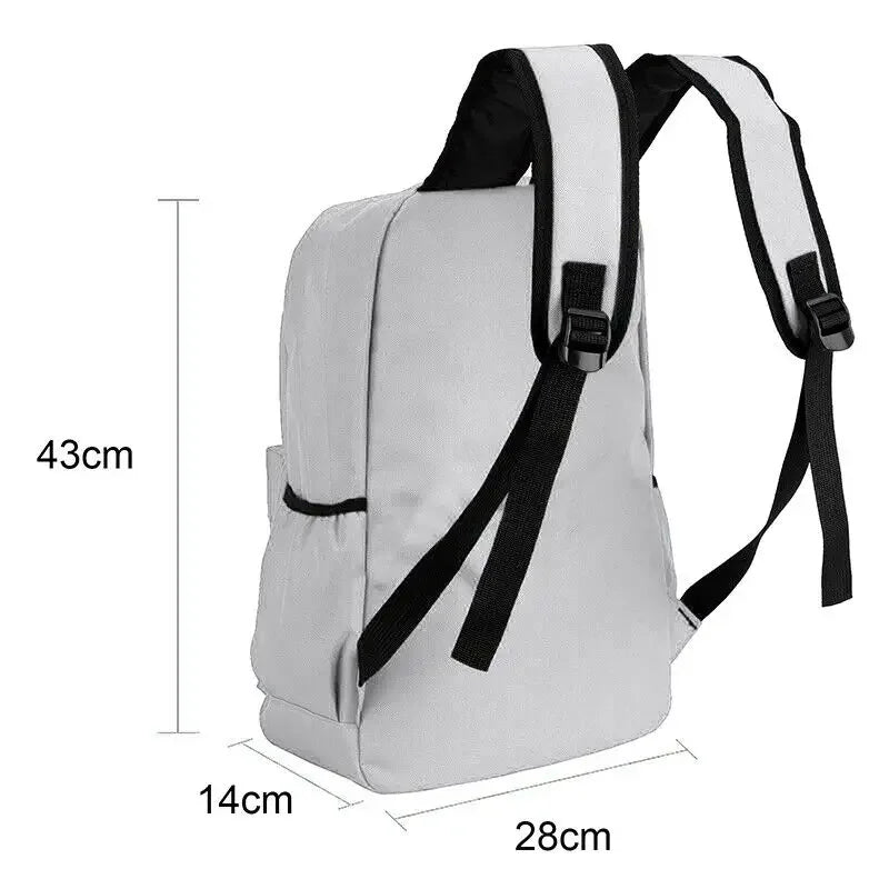 Sac à dos unisexe canvas – école, sport & voyage