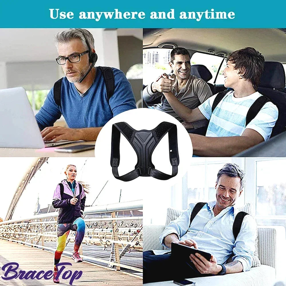 Correcteur de Posture Renforcé – Dos & Épaules