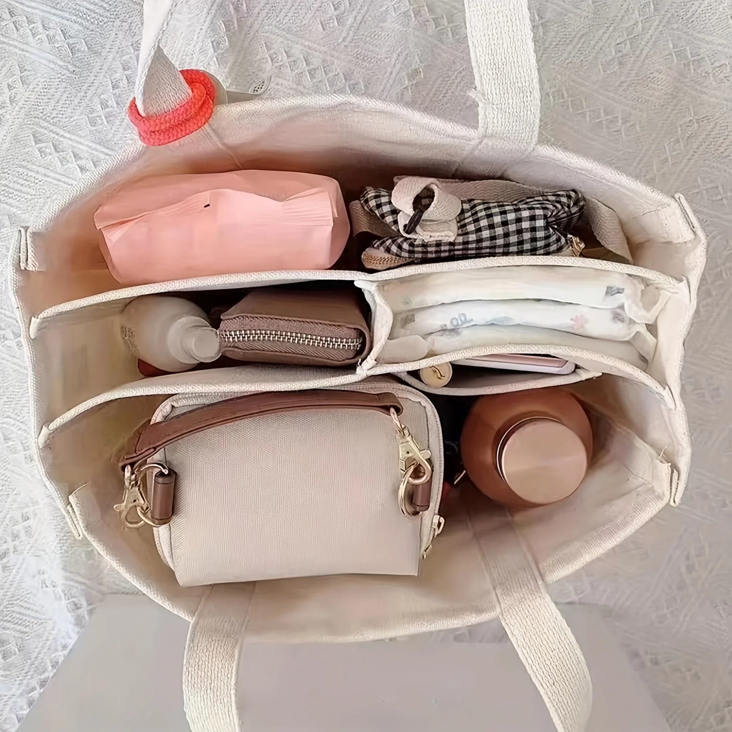 Sac Tote Femme Multi-Poches