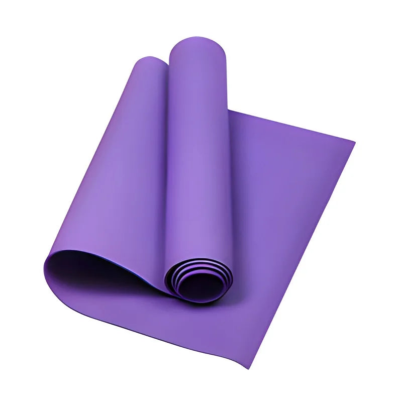 Tapis de Yoga 4mm Antidérapant – Confort & Stabilité