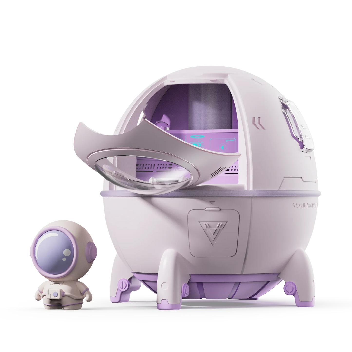 Humidificateur Astronaute USB – LED & Diffuseur d'Arômes