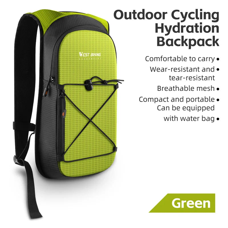 Sac Hydratation 7L WEST BIKING – Cyclisme & Randonnée