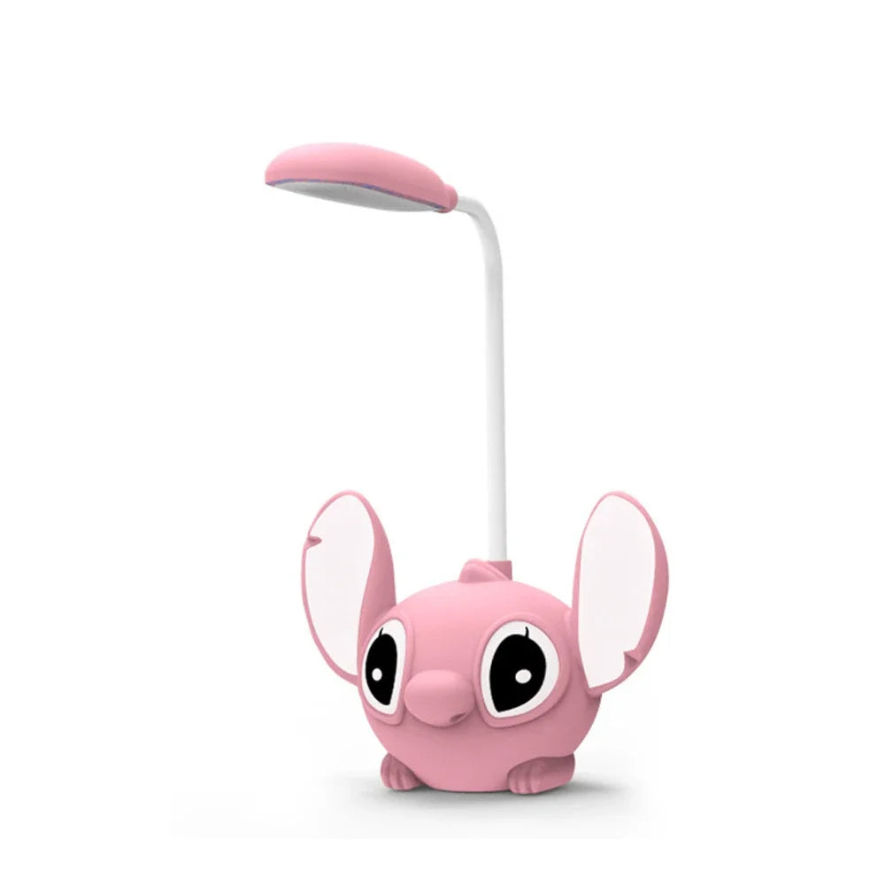 Lampe Stitch LED Rechargeable – 2-en-1 avec Taille-crayon