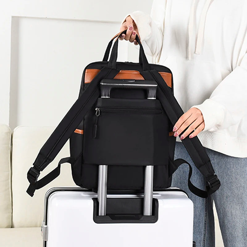 Sac à dos femme ordinateur Oxford étanche