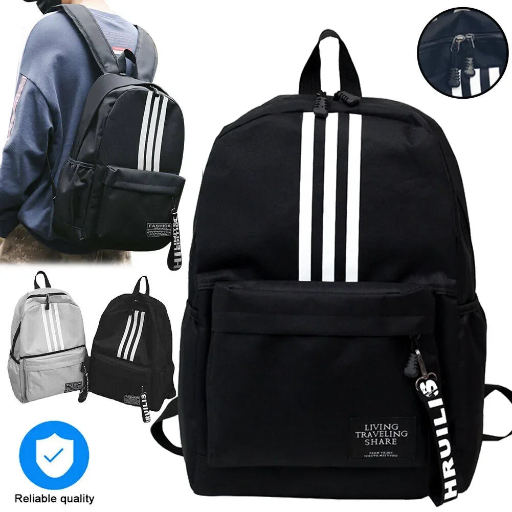 Sac à dos unisexe canvas – école, sport & voyage