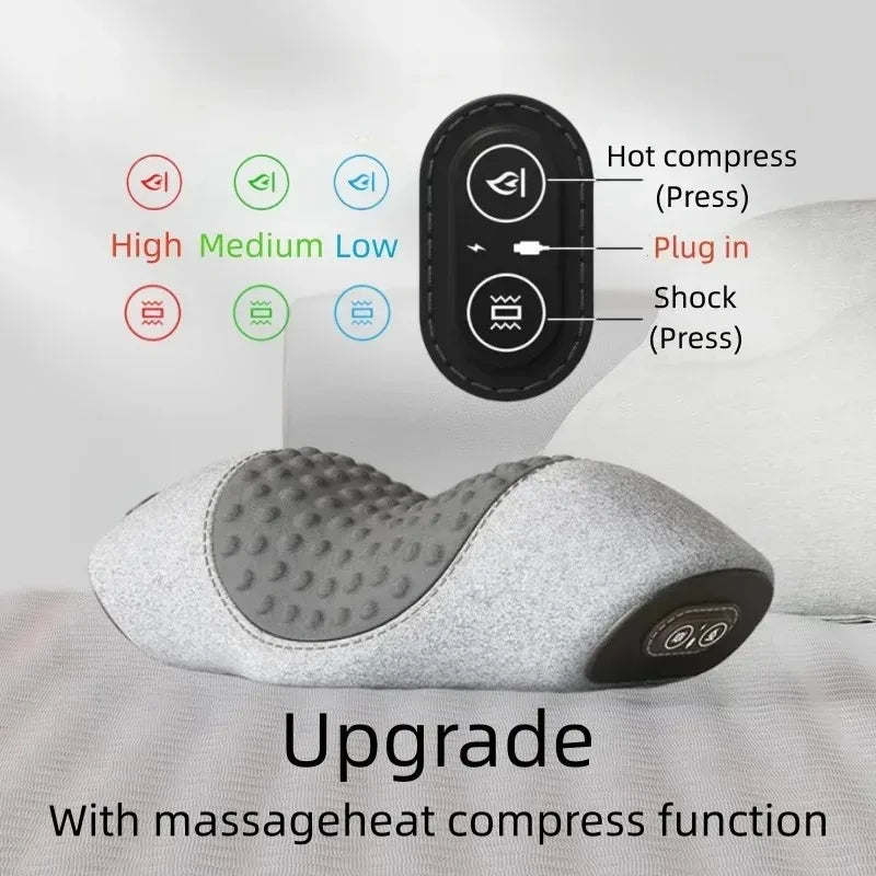 Oreiller de Massage Chauffant – Relaxation Profonde à Domicile