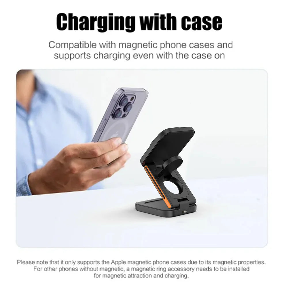 Station MagSafe 3-en-1 – iPhone, Watch & AirPods
