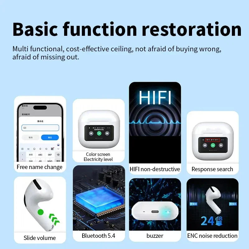 Écouteurs Bluetooth LX-10 ANC – Tactile, HiFi, 36h