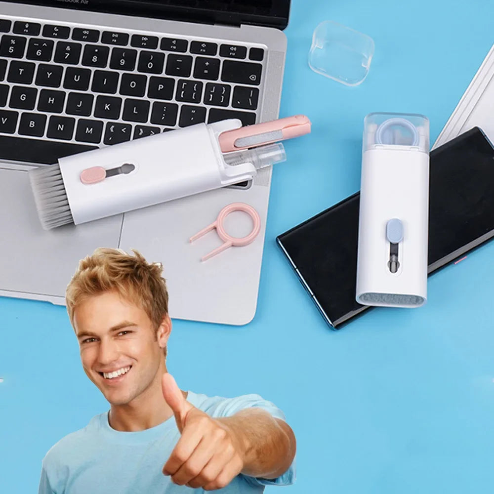 Kit Nettoyage 7-en-1 – Clavier, AirPods & Écran