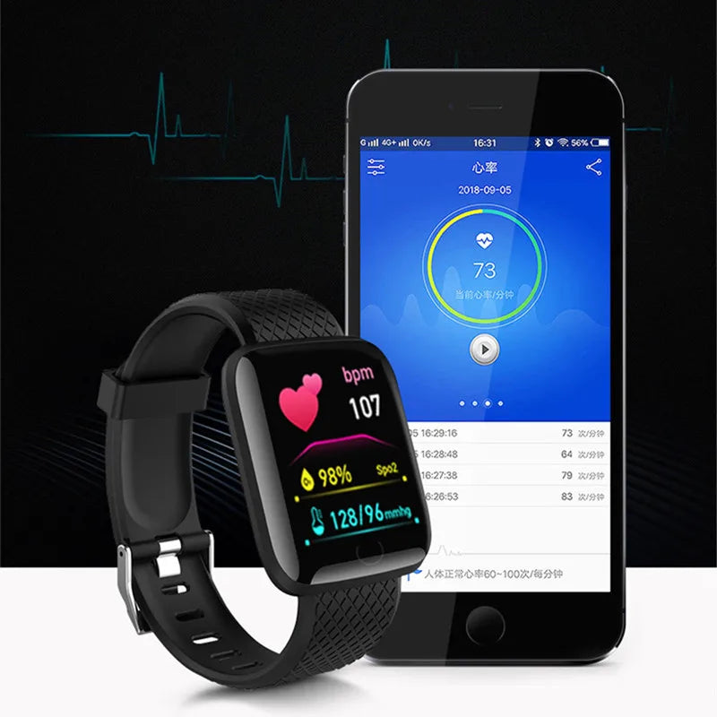 Montre Connectée Y68 Enfant – Suivi Cardio & Activité au Quotidien