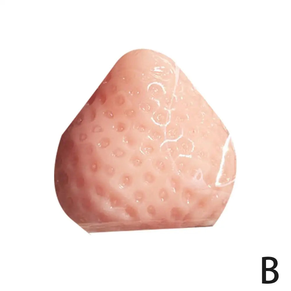 Balle Anti-Stress Fraise – Mignonne & Relaxante