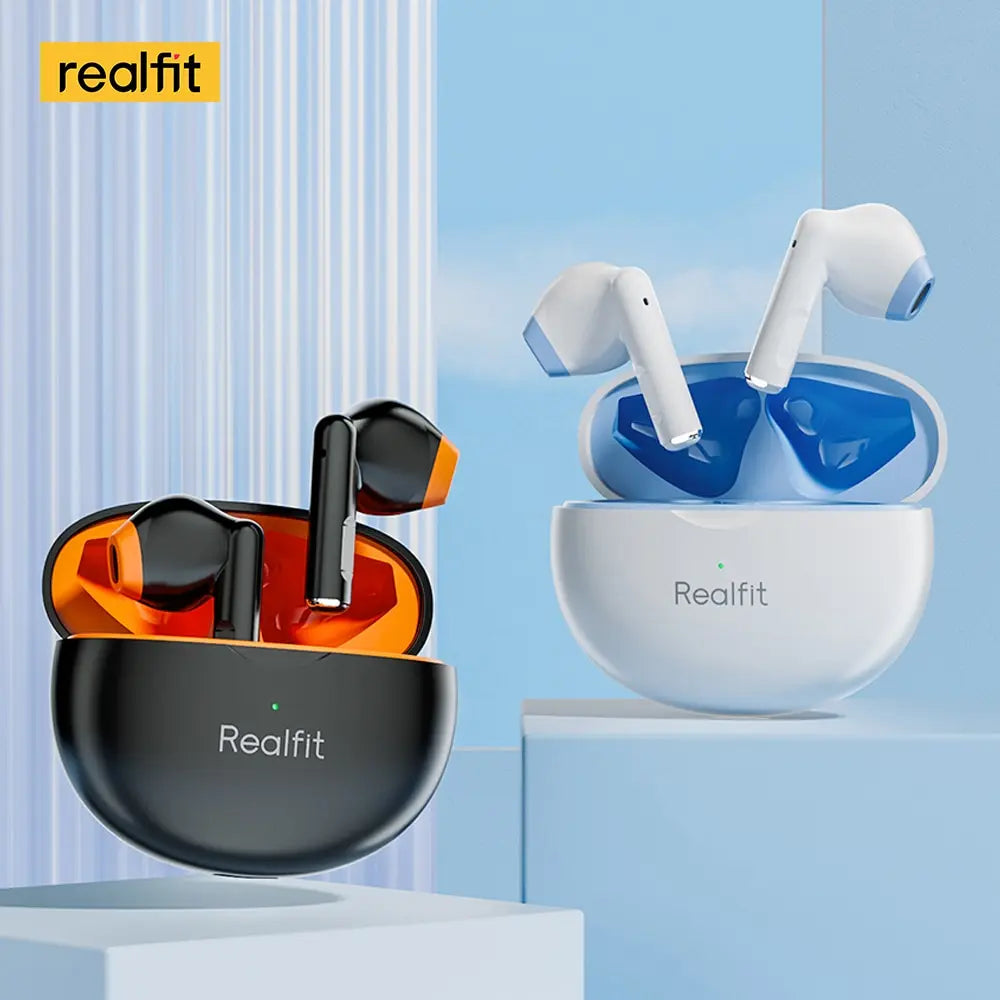 Écouteurs Bluetooth Realfit F2 – HIFI, Étanches, Sans Fil