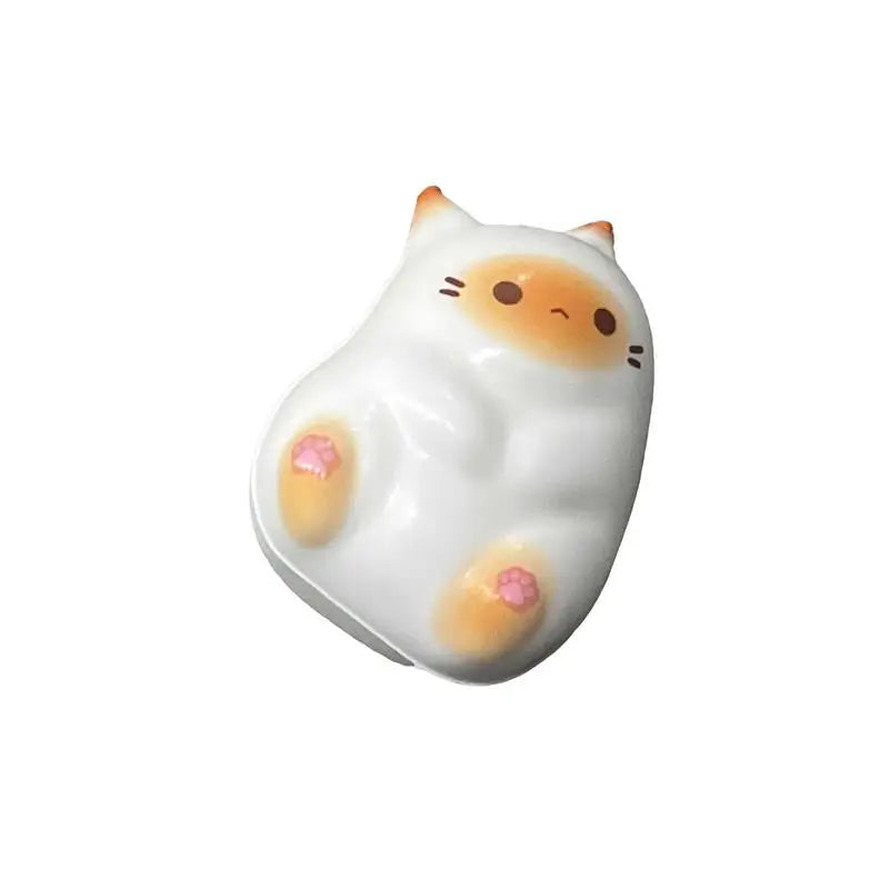 Chat Anti-Stress Kawaii – Balle à Presser Relaxante & Déco Fun pour Bureau ou Maison