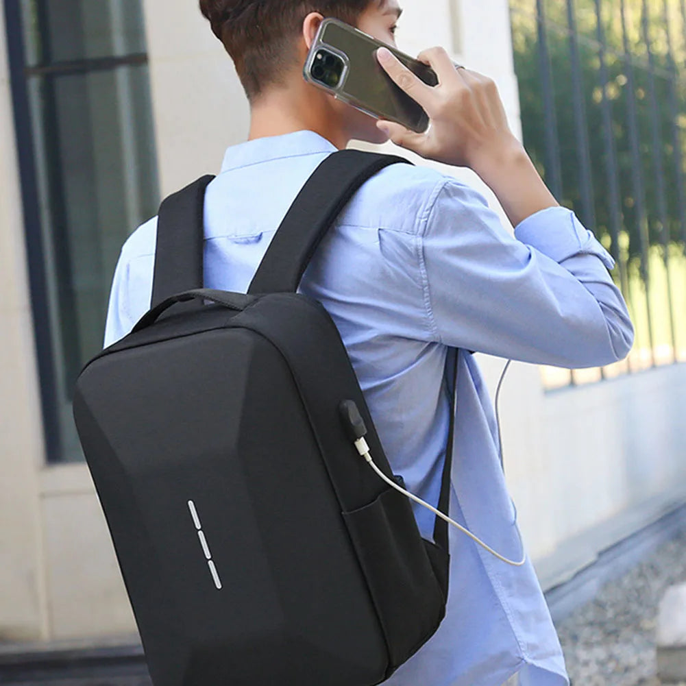Sac à dos homme USB antivol étanche – EVA