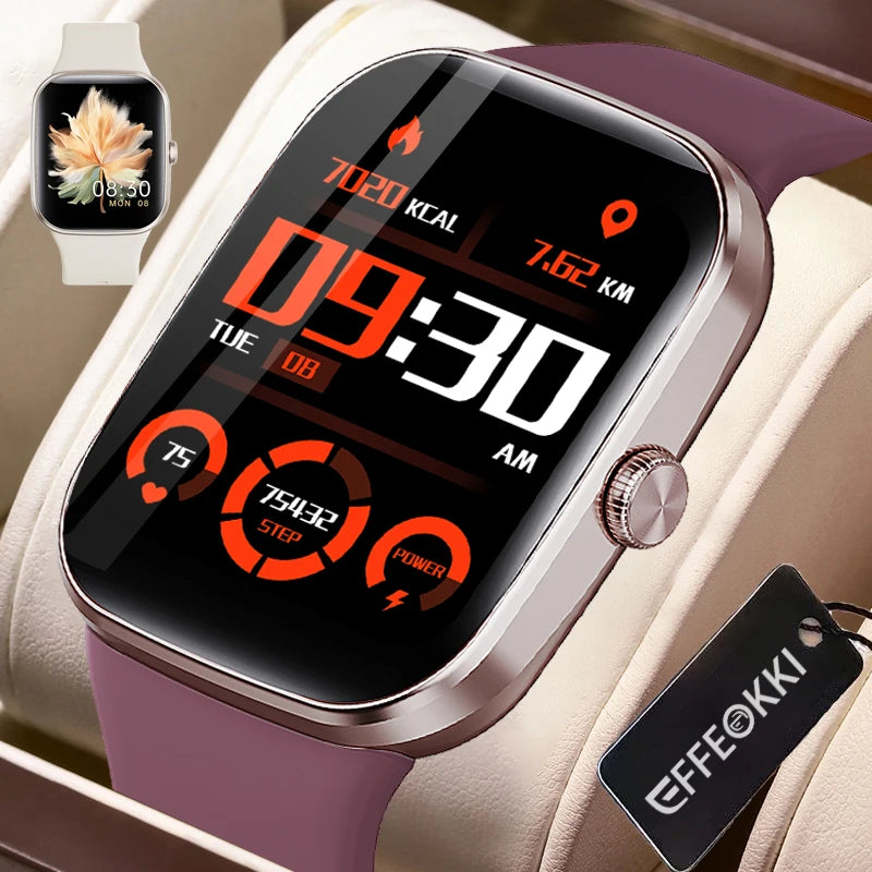 Montre Connectée EFFEOKKI – Élégante & Compatible iOS/Android