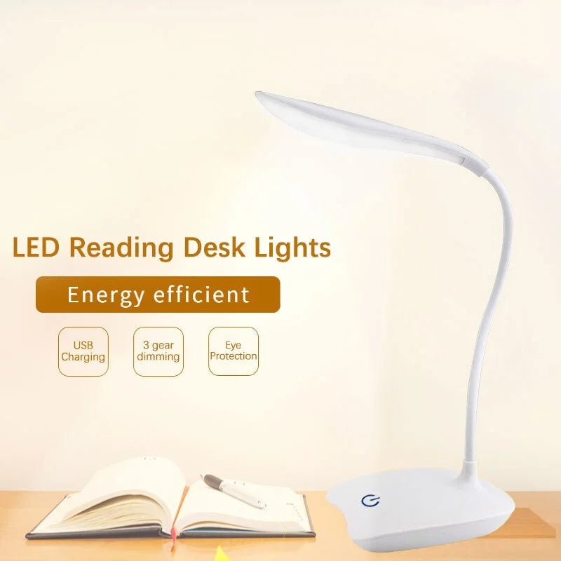 Lampe LED USB à Pince – Lecture Confort & Vue Protégée