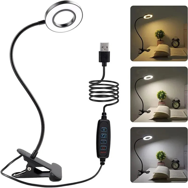 Lampe LED Rechargeable – Confort Visuel & USB